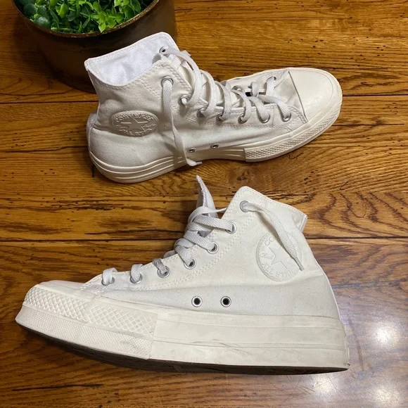 CONVERSE Womens-8, Men- 8 Sneaker Shoes High Top Chuck Taylor ALL Star. - Picture 3 of 9